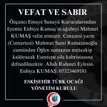 VEFAT VE SABIR